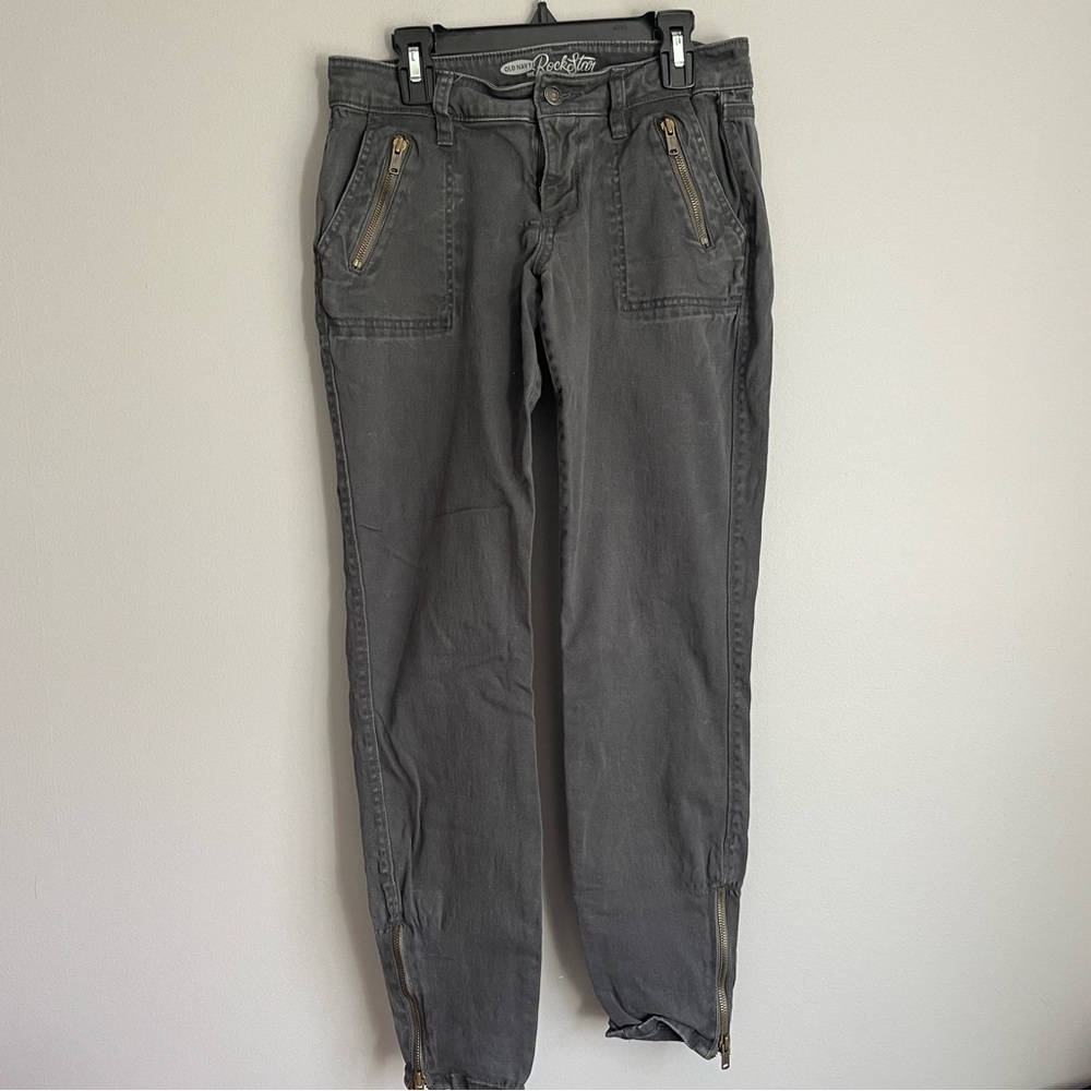 Old Navy Dark Grey The Rockstar Jeans